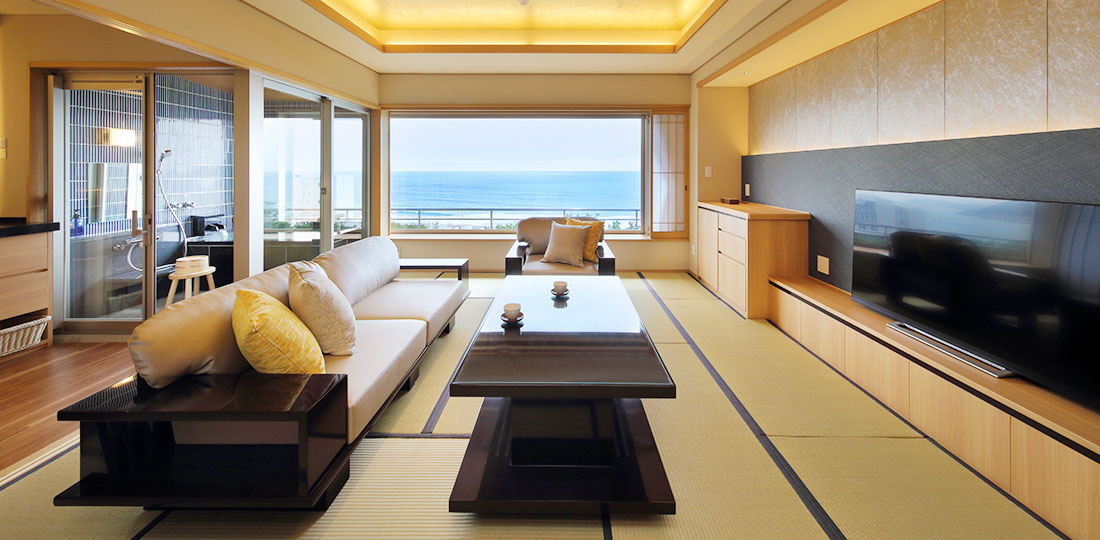 温泉露天風呂付和洋室 ゆったりソファType